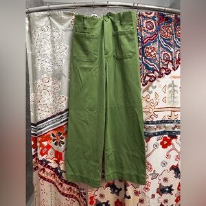 Green Wide-Leg Pants!